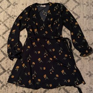 NWOT LOFT wrap dress